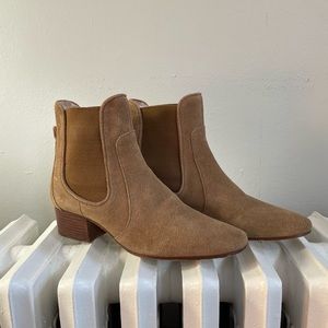 Tan Suede Zara Boots